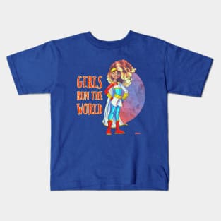 Girls Run the World Kids T-Shirt